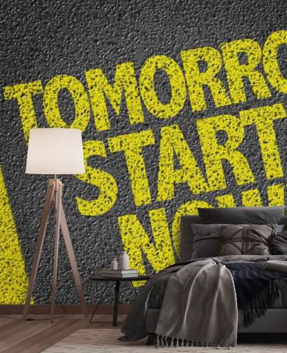 vägeffekt gym citat tapet