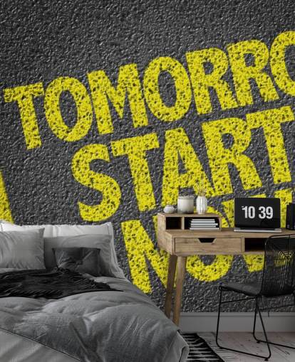 vej effekt gym citater tapet