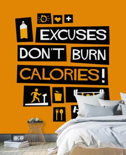 fondo de pantalla de citas inspiradoras naranja y negro