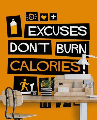 orange and black inspirational quotes wallpaper