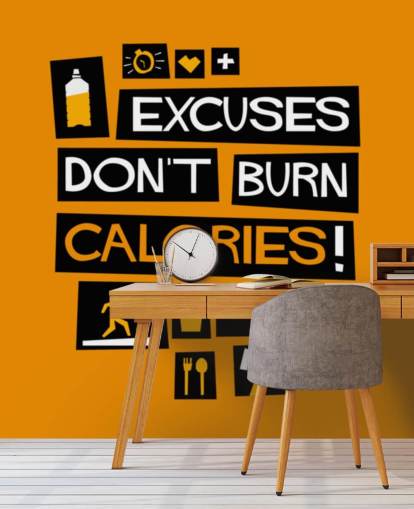 fondo de pantalla de citas inspiradoras naranja y negro