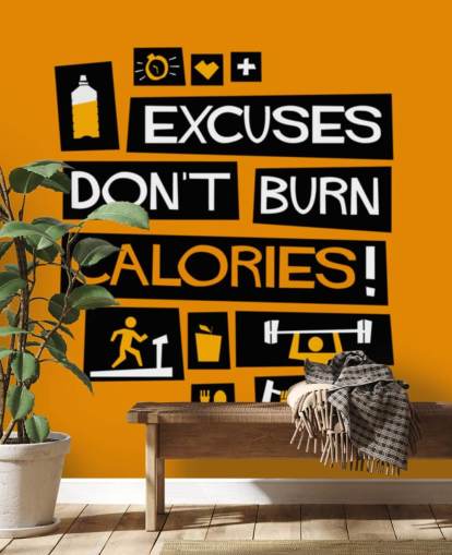 orange and black inspirational quotes wallpaper