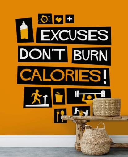 fondo de pantalla de citas inspiradoras naranja y negro