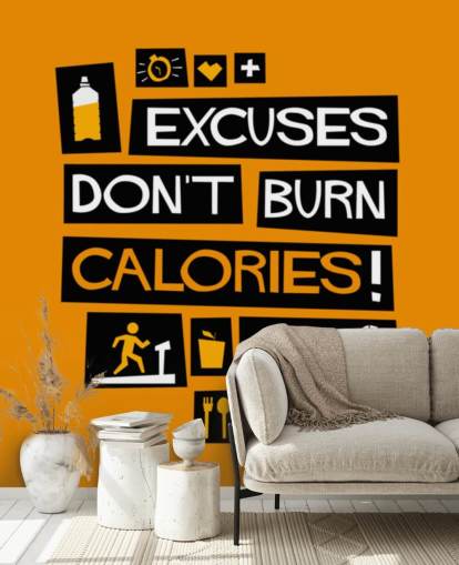 orange and black inspirational quotes wallpaper