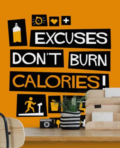 orange and black inspirational quotes wallpaper