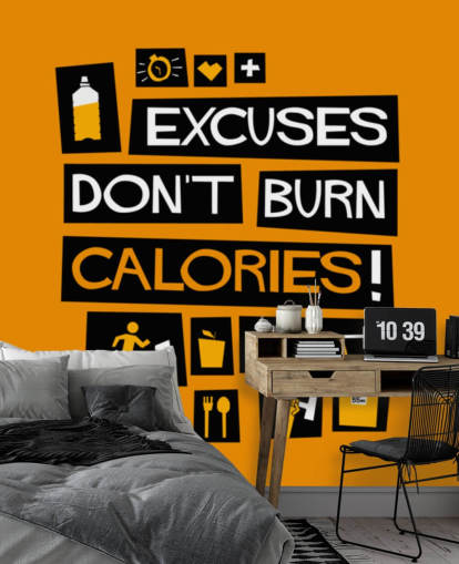 orange and black inspirational quotes wallpaper