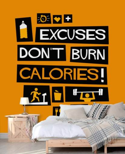 fondo de pantalla de citas inspiradoras naranja y negro