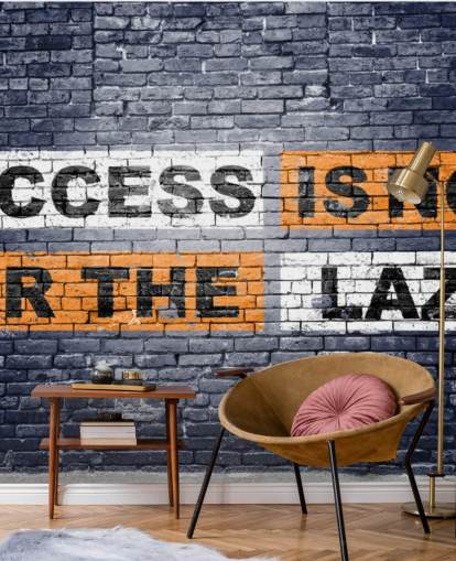 wallpaper met citaten uit de sportschool