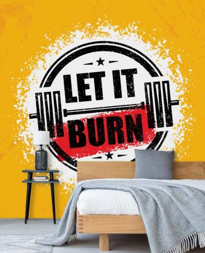 yellow, black and red gym quote wallpaper yellow, black and red gym quote wallpaper