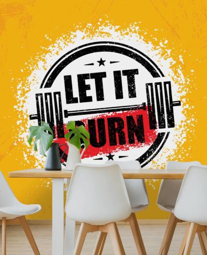 fondo de pantalla de cita de gimnasio amarillo, negro y rojo fondo de pantalla de cita de gimnasio amarillo, negro y rojo