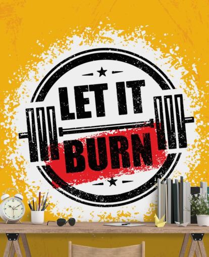 fondo de pantalla de cita de gimnasio amarillo, negro y rojo fondo de pantalla de cita de gimnasio amarillo, negro y rojo