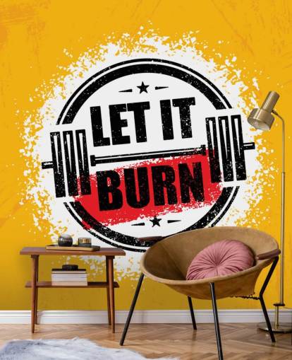 yellow, black and red gym quote wallpaper yellow, black and red gym quote wallpaper