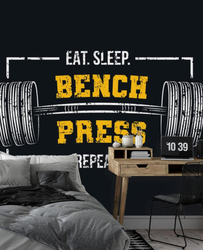 black and yellow gym quotes wallpaper