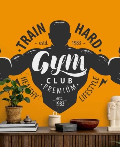 quotes and graphic man gym wallpaper