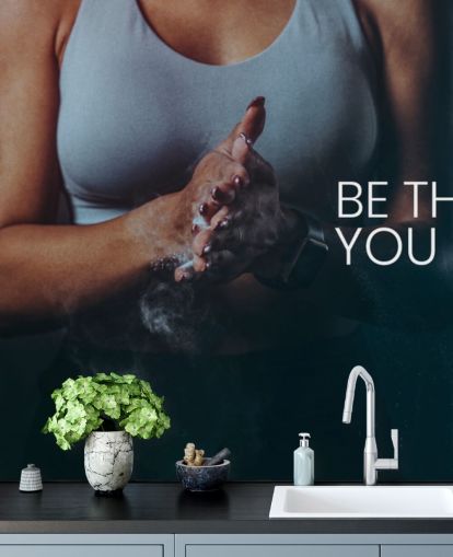 wees de beste die je kunt zijn gym quotes wallpaper