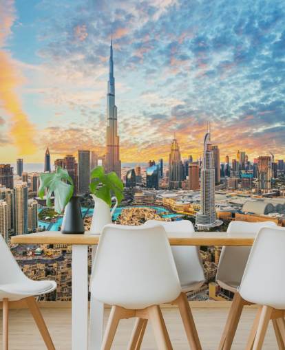 city of dubai and beautiful fluffy clouded sky wallpaper city of dubai and beautiful fluffy clouded sky wallpaper