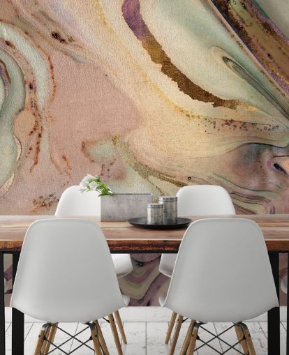 pastel toned geode wallpaper