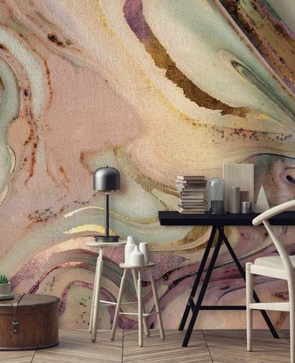 pastelli äänisen geode tapetti