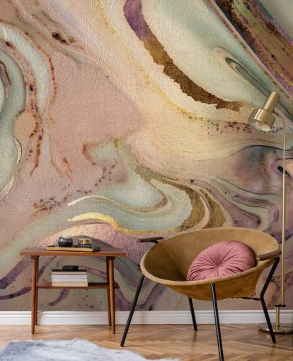 pastell tonet geode tapet pastell tonet geode tapet