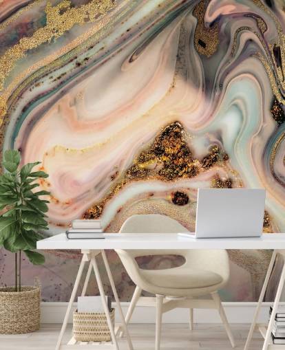 dreamy pastel toned marble effect wallpaper dreamy pastel toned marble effect wallpaper