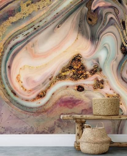 dreamy pastel toned marble effect wallpaper dreamy pastel toned marble effect wallpaper