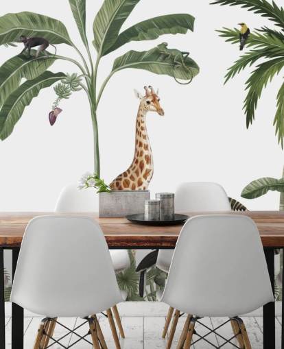 fondo de pantalla de animales de la selva en la selva