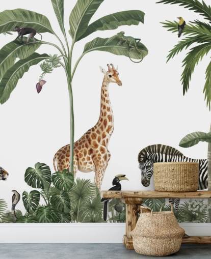 fondo de pantalla de animales de la selva en la selva