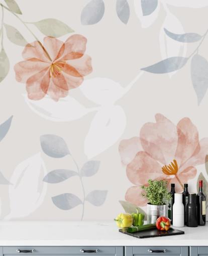 pretty lightly toned floral wallpaper pretty lightly toned floral wallpaper