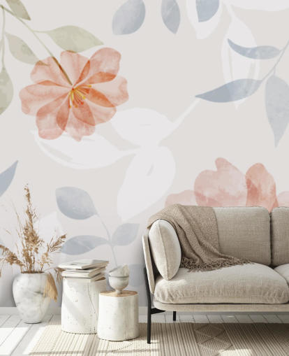 joli papier peint floral légèrement teinté joli papier peint floral légèrement teinté