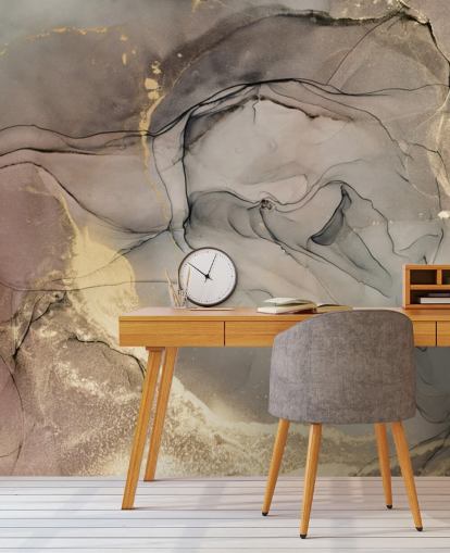 smoky grey and purple and gold marble effect wallpaper smoky grey and purple and gold marble effect wallpaper