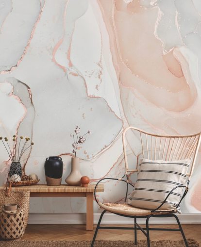 off white and peachy pink marble wallpaper off white and peachy pink marble wallpaper