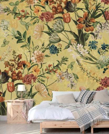 land blomster tapet land blomster tapet