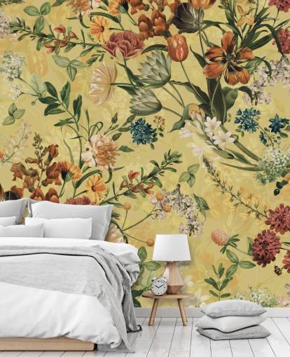 papel de parede country florals papel de parede country florals