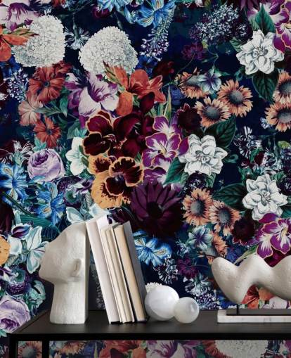 dark floral wallpaper dark floral wallpaper