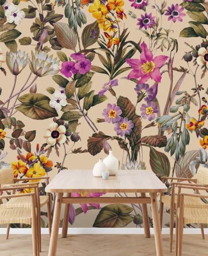 papier peint jolies fleurs