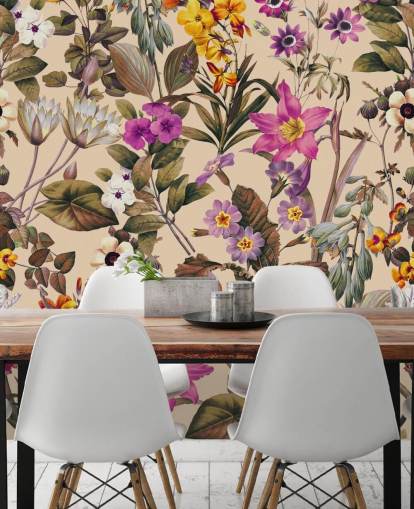 papier peint jolies fleurs