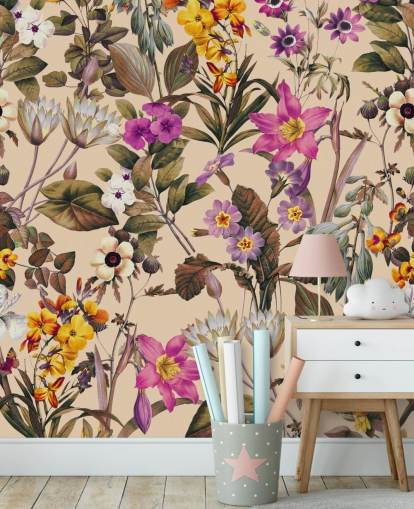 papel de parede bonito flores