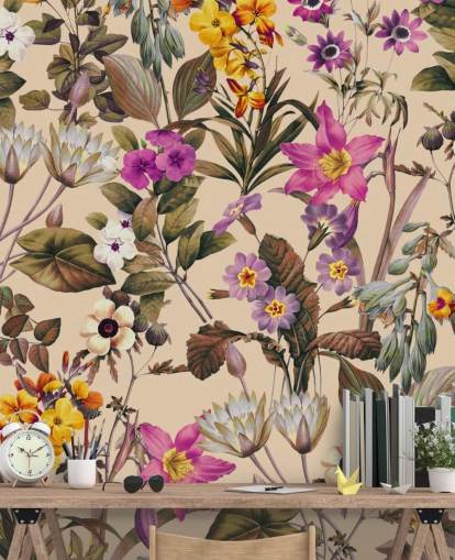 papier peint jolies fleurs