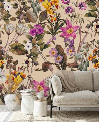 papier peint jolies fleurs