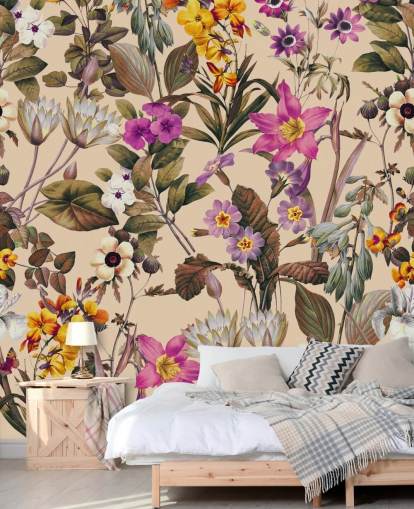 papier peint jolies fleurs