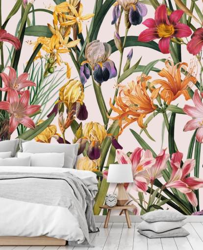 tropical floral wallpaper tropical floral wallpaper