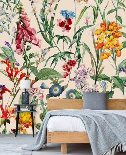 pretty colourful meadow flowers wallpaper pretty colourful meadow flowers wallpaper