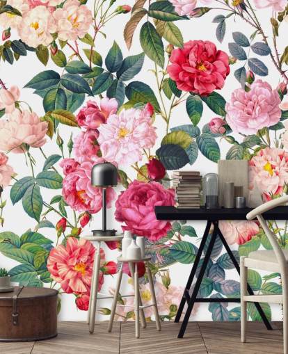 roses and leaves wallpaper roses and leaves wallpaper