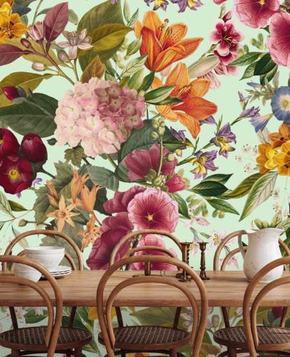 papel de parede flores selvagens papel de parede flores selvagens