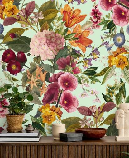 wilde Blumen Tapete wilde Blumen Tapete