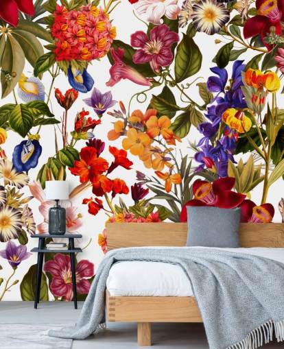 pretty floral wallpaper