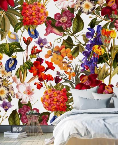 pretty floral wallpaper