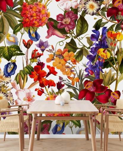 pretty floral wallpaper