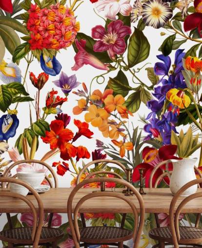 pretty floral wallpaper