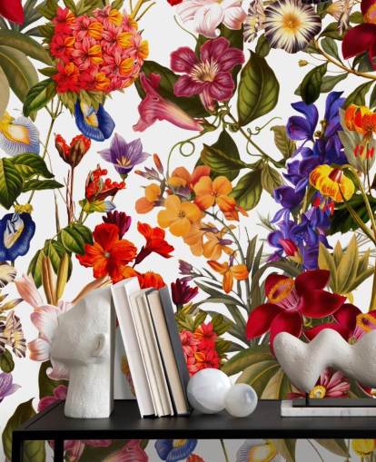 pretty floral wallpaper